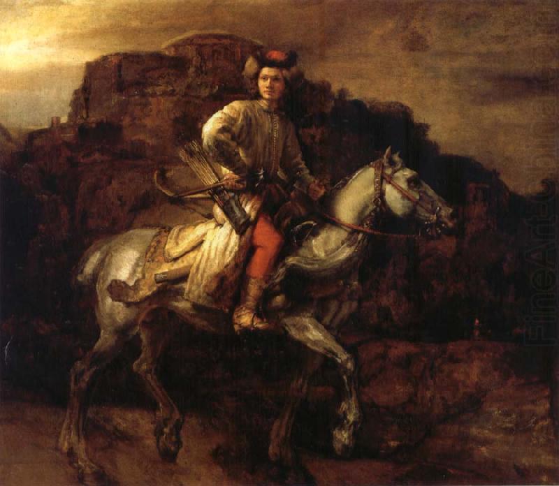 The Polish Rider, REMBRANDT Harmenszoon van Rijn